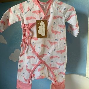 Angel Dear Pink Whale Wrap Coverall